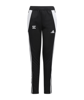 adidas Tiro 24 Trainingshose Kids Schwarz Weiss