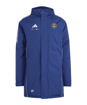 adidas Tiro 24 Kapuzenjacke Blau Weiss