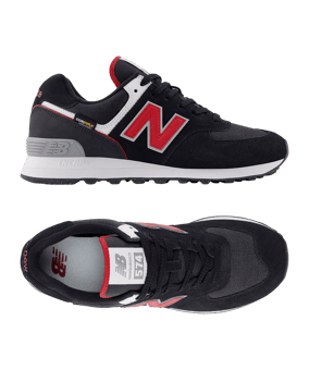 New Balance 574 Schwarz - schwarz