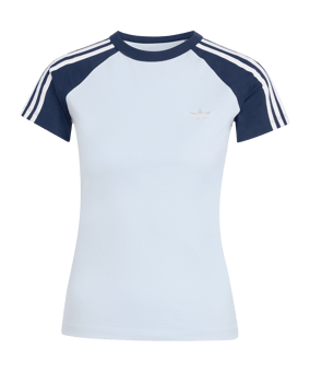 adidas Originals SST T-Shirt Damen Blau - blau