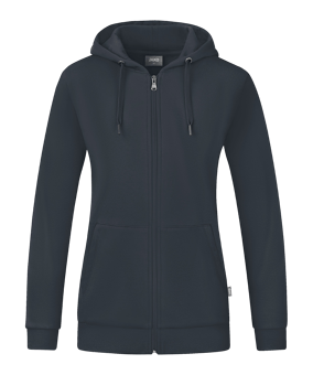 JAKO Organic Kapuzenjacke Damen Grau F830