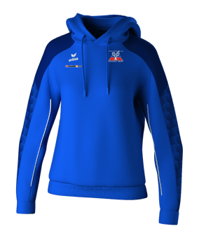 Erima EVO Star Hoody Damen Blau