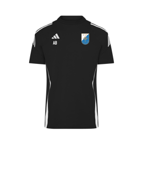 adidas Tiro 24 T-Shirt Schwarz Weiss