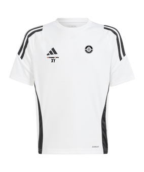 adidas Tiro 24 Trikot Kids Weiss Schwarz