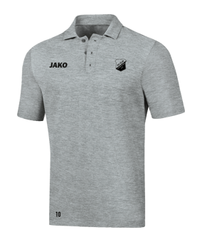JAKO Base Poloshirt Hellgrau F41
