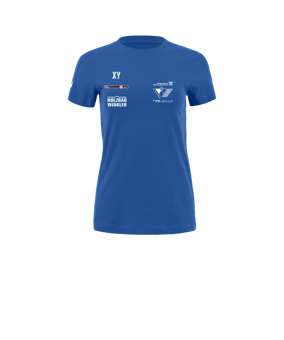 Nike Park 20 T-Shirt Damen Blau Weiss F463