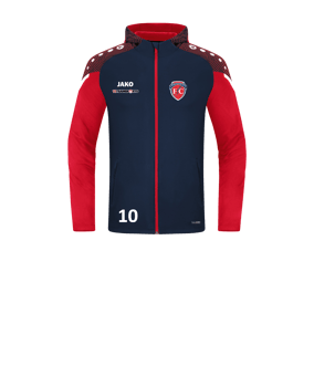 JAKO Performance Kapuzenjacke Kids Blau F909