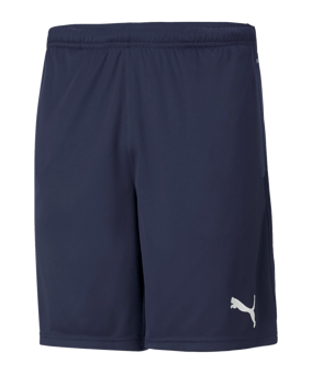 PUMA teamRISE Short Blau Weiss F06 - blau