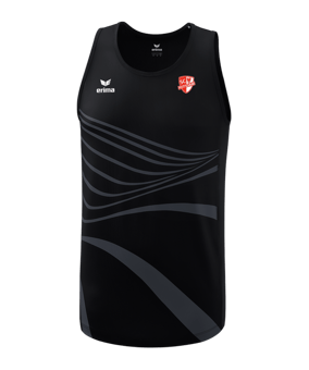 Erima Racing Singlet Schwarz