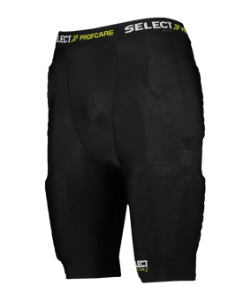 Select Kompressions-Hose mit Polster F111 - schwarz