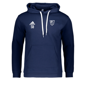 adidas Entrada 22 Hoody Blau