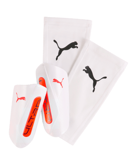 PUMA Ultra Twist Sleeve Schienbeinschoner Weiss F01 - weiss