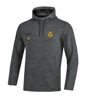JAKO Premium Basic Kapuzensweatshirt Grau F21