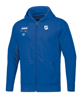 JAKO Base Kapuzenjacke Kids Blau F04