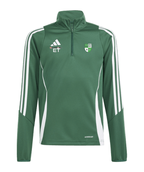 adidas Tiro 24 Trainingstop Kids Grün Weiss