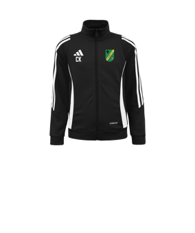 adidas Tiro 24 Trainingsjacke Kids Schwarz Weiss