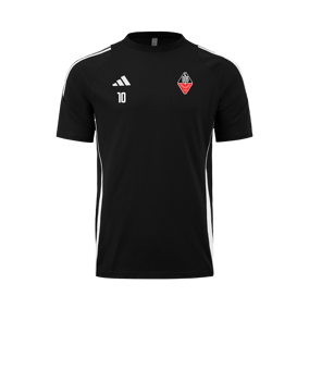 adidas Tiro 24 T-Shirt Schwarz Weiss