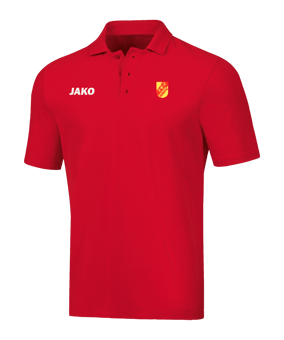 JAKO Base Poloshirt Kids Rot F01