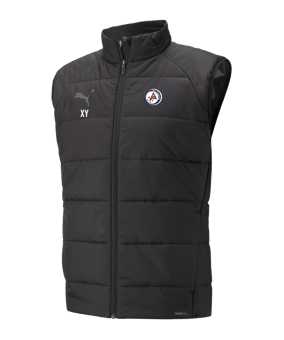 PUMA teamLIGA Weste Schwarz F03