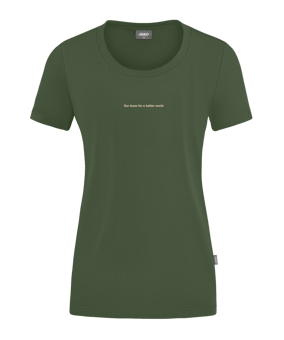 JAKO World Stretch T-Shirt Damen Grün F240 - gruen