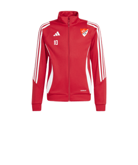 adidas Tiro 24 Trainingsjacke Kids Rot Weiss
