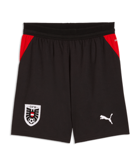 PUMA ÖFB Österreich Replica Short Home WM 2026 Kids Schwarz F03 - schwarz
