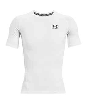 Under Armour Baselayer HG Comp T-Shirt Weiß F100 - weiss