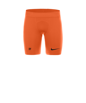 Nike Pro Strike Short Orange Schwarz F819