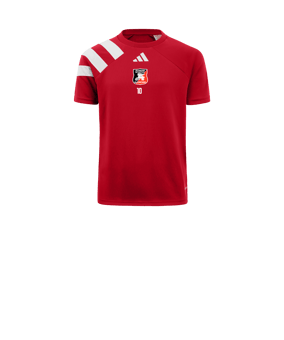 Maillot adidas Fortore 23 enfants rouge blanc 