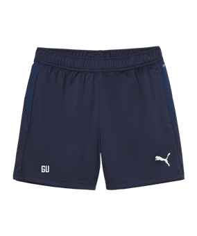 PUMA teamGOAL Training Shorts Damen Blau F06
