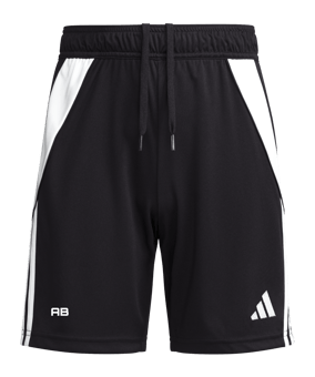 adidas Tiro 24 Short Kids Schwarz Weiss