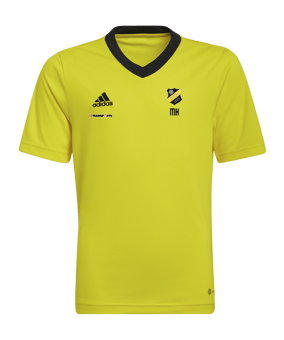 adidas Entrada 22 Trikot Kids Gelb Schwarz