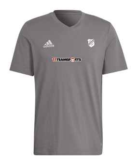 adidas Entrada 22 T-Shirt Grau
