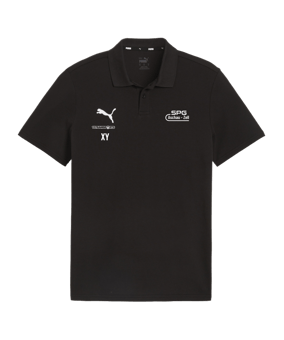 PUMA teamGOAL Casuals Poloshirt Schwarz F03