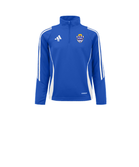 Sweat 1/4 zip Training Enfant Tiro 24 Bleu 