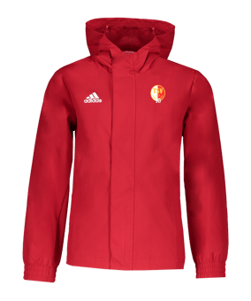 adidas Entrada 22 Allwetterjacke Kids Rot