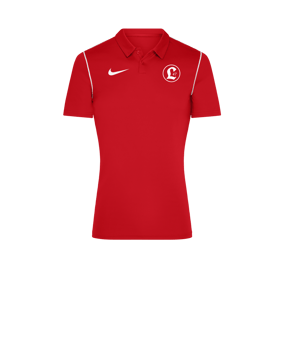 Nike Park 20 Poloshirt Damen Rot Weiss F657