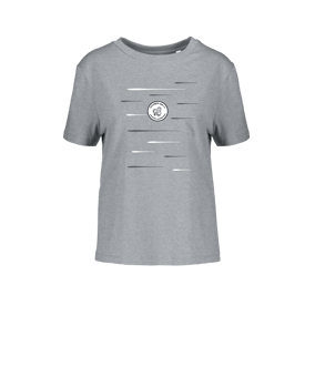 Merch Muser T-Shirt Women Heather Grey | #lines
