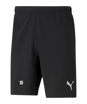 PUMA teamRISE Short Schwarz Weiss F04