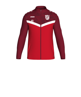 JAKO Iconic Polyesterjacke Kids Rot F103