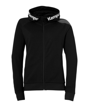 Kempa Core 26 Kapuzenjacke Damen Schwarz F01 - schwarz