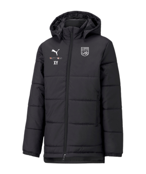 PUMA Bench Jacke Kids Schwarz Weiss F03