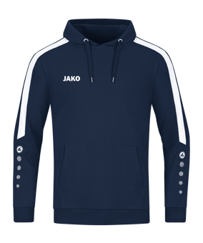 JAKO Power Hoody Kids Blau F900 - blau