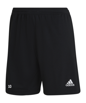 adidas Entrada 22 Trainingsshort Damen Schwarz