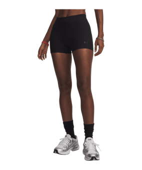 Under Armour Seamless Cotton Shorty Tight Damen Schwarz F008 - schwarz