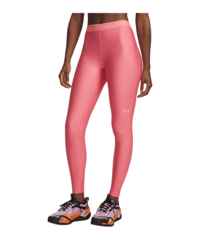 Under Armour HeatGear Mesh Leggings Damen Rosa F600 - rosa