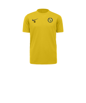Maillot à manches courtes Nike Park VII enfant Jaune
