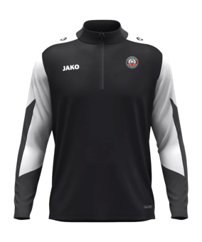 JAKO Dynamic Zip Top Sweatshirt Schwarz F826