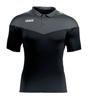 JAKO Champ 2.0 Poloshirt Schwarz F08 - schwarz