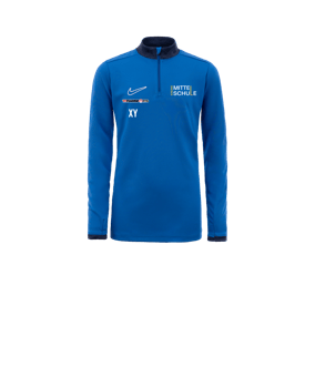 Nike Academy 25 Drill Top Sweatshirt Kids Blau F463